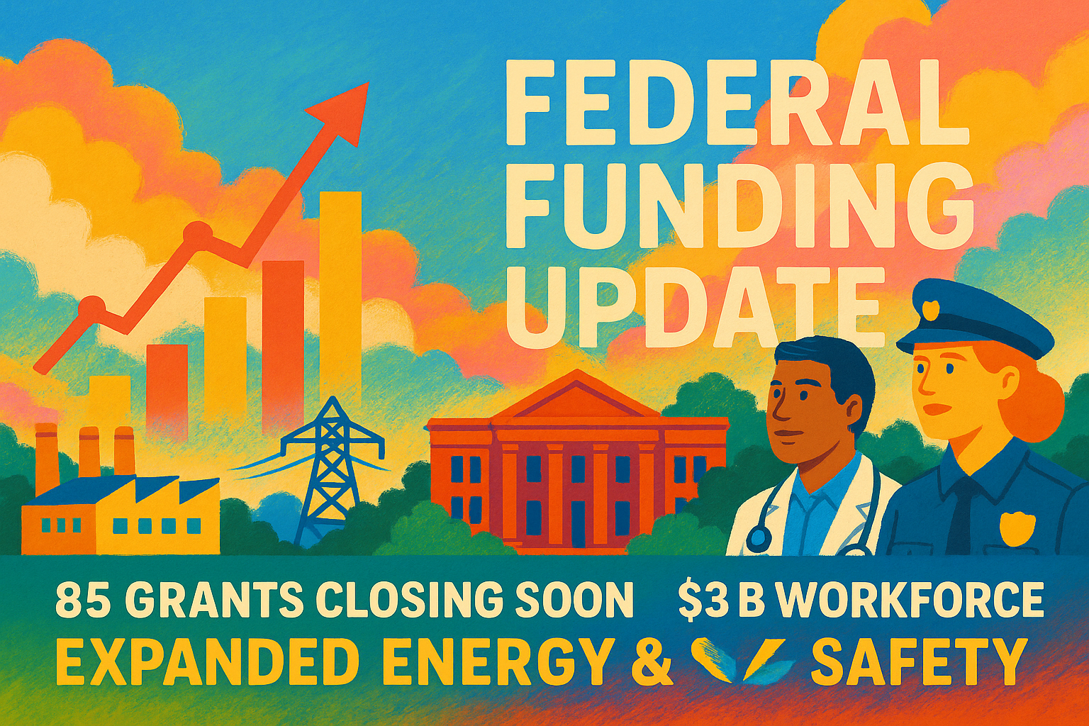 June 17, 2025 Federal Funding updates: 85 Grants Closing Soon — $1.3B for Workforce, $171M for Violence Prevention, $88M for Energy, $48M for Health